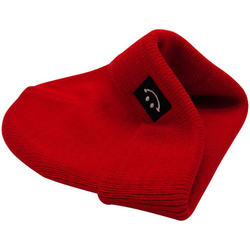 55Cube Baby Hat 0-6 Months Red
