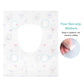 Krijuess 100 Packs Toddler Toilet Seat Covers Disposable, Disposable Toilet Seat Covers For Travel Waterproof Non-Woven, Travel