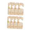MERISHOPP7Pcs Wooden Closet Divider Cute Newborn Closet Dividers for Photo Props Flower Pattern|Baby|Nursery Dcor|Other Nursery 