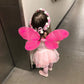 Fairy Wings For Girls, Girls Butterfly Fairy Wings Fairy Costumes Sparkle Fairy Princess Angel Wings Cosplay Christmas Halloween