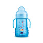 Mam Plastic Trainer Cup (1 Count), Trainer Drinking Cup With Extra-Soft Spout, Spill-Free Nipple, And Non-Slip Handles, For Boys