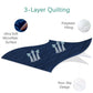 Sheet For Regalo My Cot Portable Toddler Bed, Joovy Travel Cot (Sheet Only, Bed Not Included), Soft Padded Cover, Navy, 54''X28'