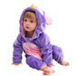 Qzerplay Unisex Kids Baby Owl Bird Halloween Costumes Cartoon Outfit Hooded Homewear 80