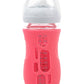 Olababy Silicone Sleeve For Avent Natural Glass Baby Bottles (8 Oz, Pink)