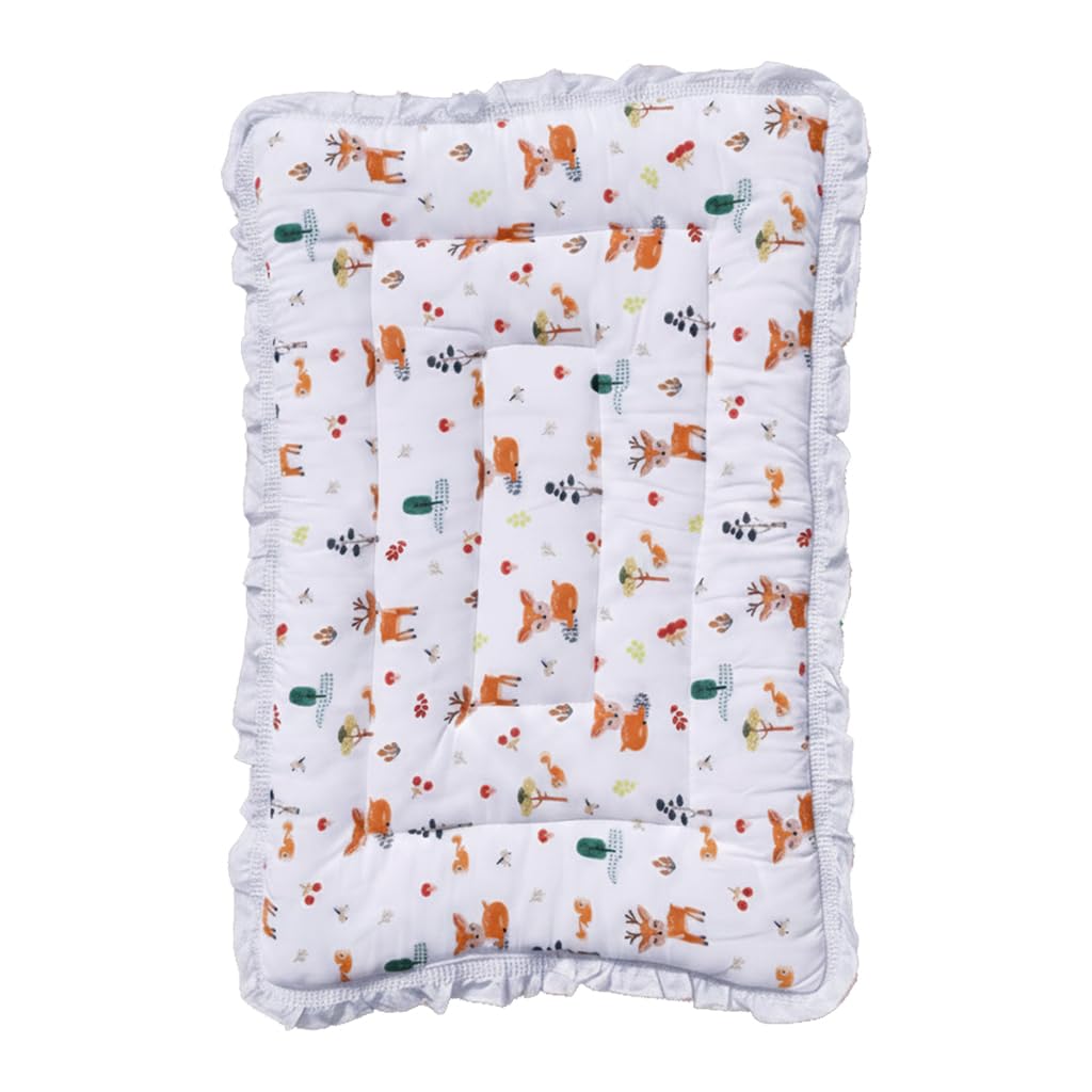 Rudra Creation Newborn Baby Godadi, Baby Bed, Mattress (03 Years) (Multicolor) (50Cm X 70 Cm) (Cotton Filling)