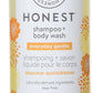 The Honest Company Perfectly Gentle Sweet Shampoo And Body Wash With Naturally Derived Botanicals, Orange Vanilla, Chamomile, 10