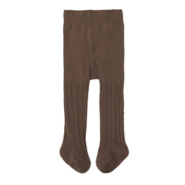 Century Star Baby Tights Toddler For Girls Solid Knit Socks Soft Cotton Infant Leggings Warm Stockings Newborn Pants Coffee 6-8