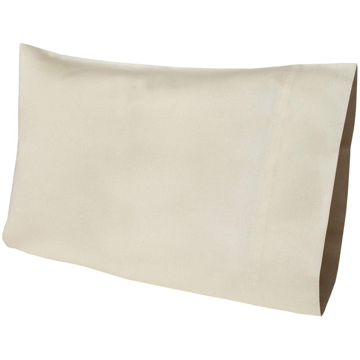 100% Organic Cotton 14X21 Toddler/Travel Pillowcase - Gots Certified, Fits Little Sleepy Head, Dreamtown, Little Pillow Company,