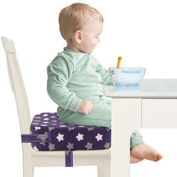 Toddler Booster Seat For Dining Table, Portable Kids Booster Seat For Kitchen Chair, Increasing Toddler Chair Booster, Pu Anti-S