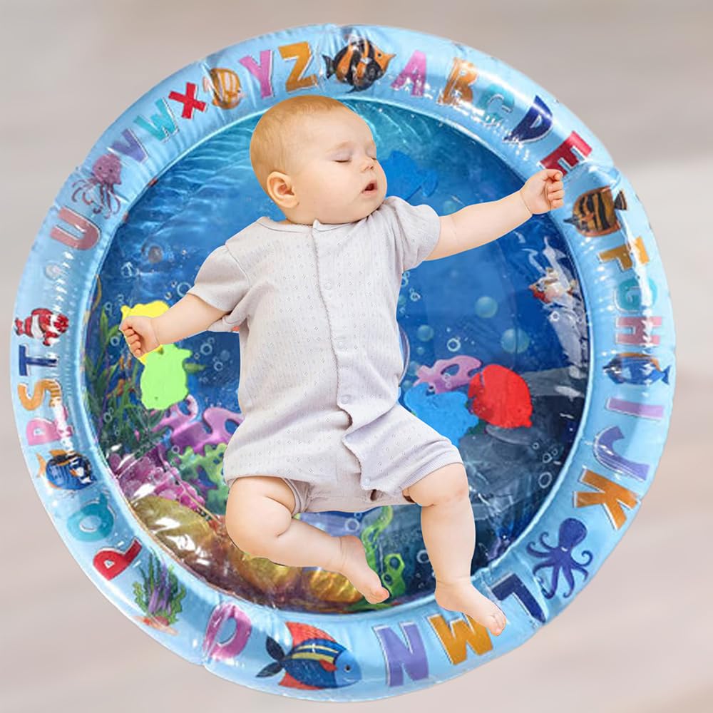Staranddaisy Baby Water Mat | Infant Sensory Play Gym For 612 Months | Newborn Baby Essentials | WaterFilled Activity Mat | Ba