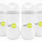 Avima 12 Oz. Anti Colic Infant Bottles, Bpa Free, Wide Neck With Fast Flow Nipples (Set Of 6)