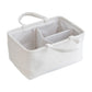 CALANDIS Storage Basket Bin Baby Shower Gifts Diaper Organizer for Diapers Home Decor White | Storage Bins & Baskets | Home Orga