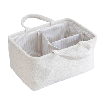 CALANDIS Storage Basket Bin Baby Shower Gifts Diaper Organizer for Diapers Home Decor White | Storage Bins & Baskets | Home Orga