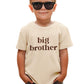 Sanixjoo Big Brother Shirt For Toddler Baby Boy Promoted To Big Brother Announcement T-Shirt Kids Summer Short Sleeve Tees(Light