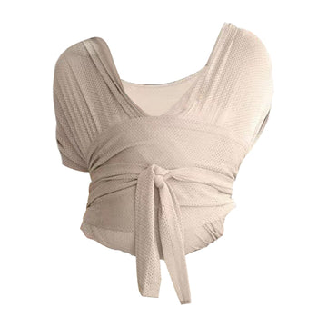 Club BollywoodBaby Wrap Carrier for Newborn Infant Stretchy Easy to Wear Hands Free Slings Beige L|Baby|Carriers Slings & Backpa
