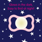 Mam Supreme Night Baby Pacifier, For Sensitive Skin, Patented Nipple, 2 Pack, 16+ Months, Unisex,2 Count (Pack Of 1)