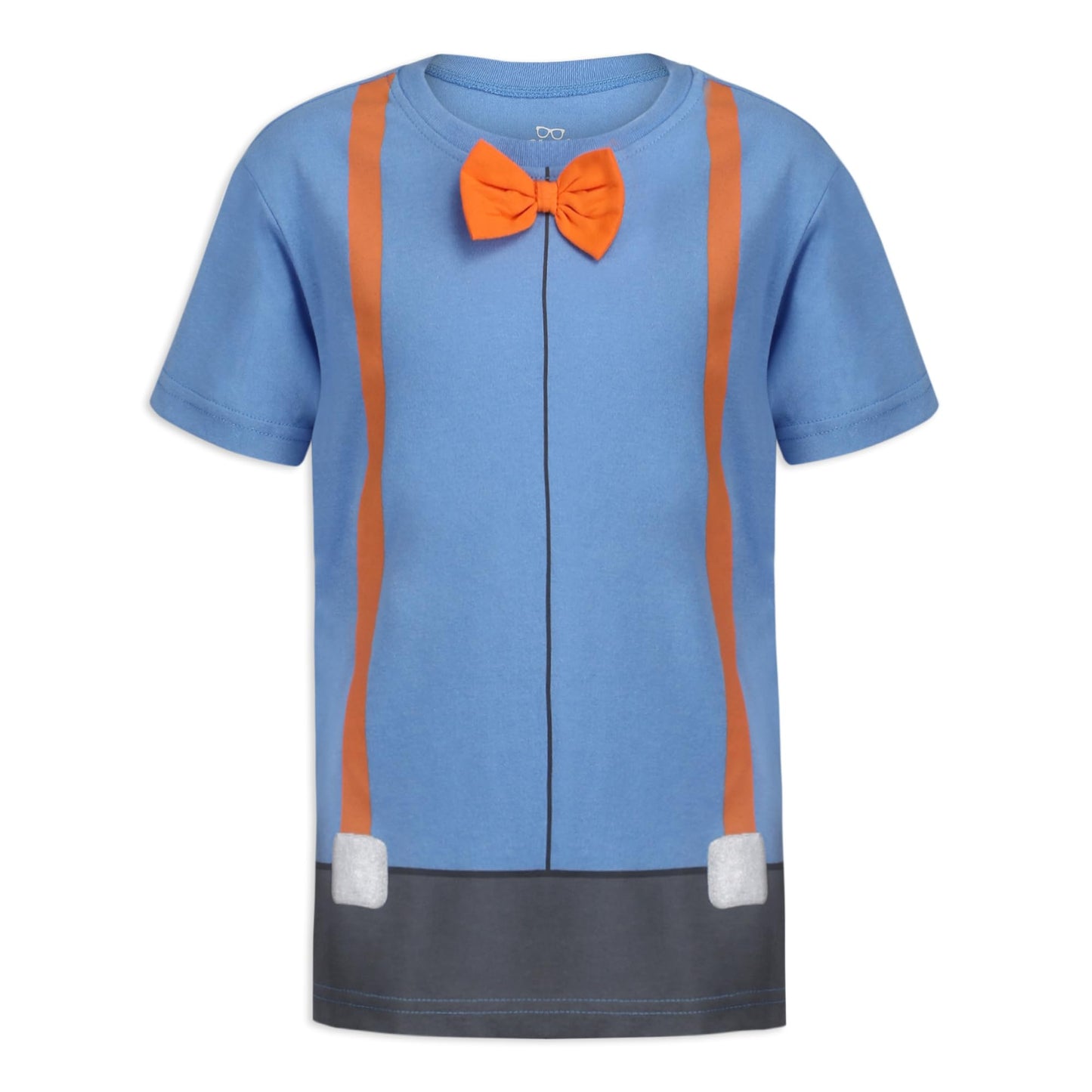 Blippi Boys Roleplay T- Shirt And Hat Set For Toddler, Little And Big Kids - Blue/Orange