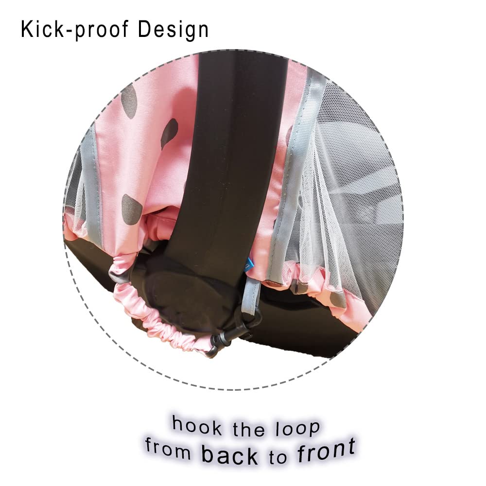 Mosquito Net For Baby Car Seats -Car Seat Net For Newborn Carrier-Breathable Mesh Net For Infant Car Seats, Carrier, Elastic Edg