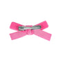 Cute 3.2' Hot Pink Assorted Velvet Bow Hair Clips For Baby Girls, Toddlers, Kids, And Teens - 2 Pack