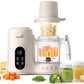 Grownsy Baby Food Maker with Dual-Layer Steam Basket | Baby Food Processor for Starting Solids & Babies 6+ Months | Steamer Blen