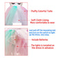 Lighted Princess Dress Up Clothes For Little Girls, Led Unicorn Halloween Costume Outfit Birthday Party Decorations Christmas Gi
