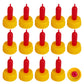 Small Animal Milk Drink Nipples With Flutter Valves Soft Rubber Cow Calf Milk Drinking Nipple For Goats Lambs Sheep Piglet Screw