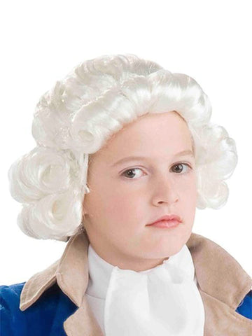 Forum Novelties Colonial Boy Child Wig, White