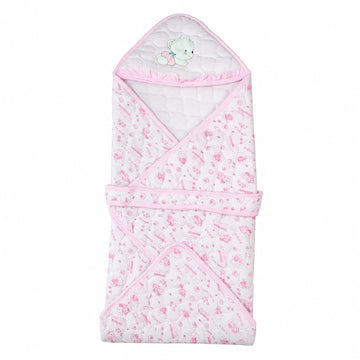 Baby Wrapper Blanket for Newborn| Soft Hooded Baby Wrap| 06M