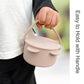 Dilovely Silicone Snack Cups for Toddlers, Toddler Snack Containers, Baby Treat Catcher with DustProof Lid 2 Pack Dishwasher Saf