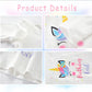 Birthday Girl Shirt Toddler Baby Girls Unicorn T-Shirt 2Nd 3Rd 4Th 5Th 6Th 7Th Birthday White Tee Fall Outfit Fly Sleeve 4T