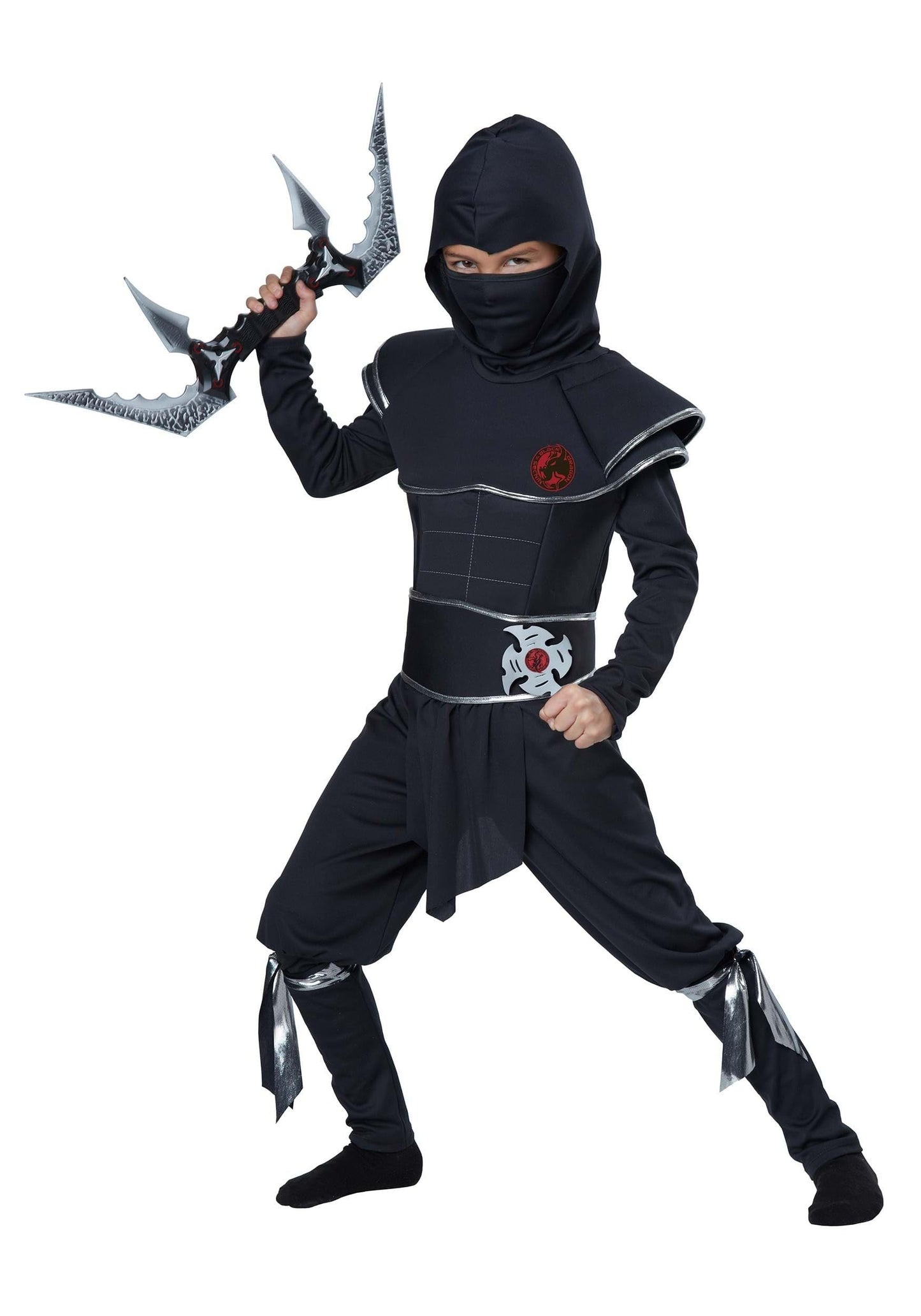 California Costumes Boys Ninja Warrior Costume, Medium