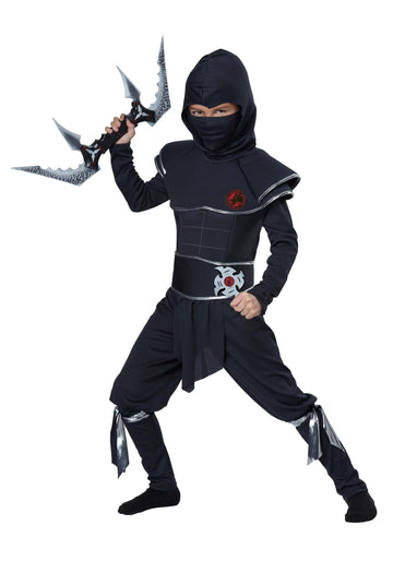California Costumes Boys Ninja Warrior Costume, Medium