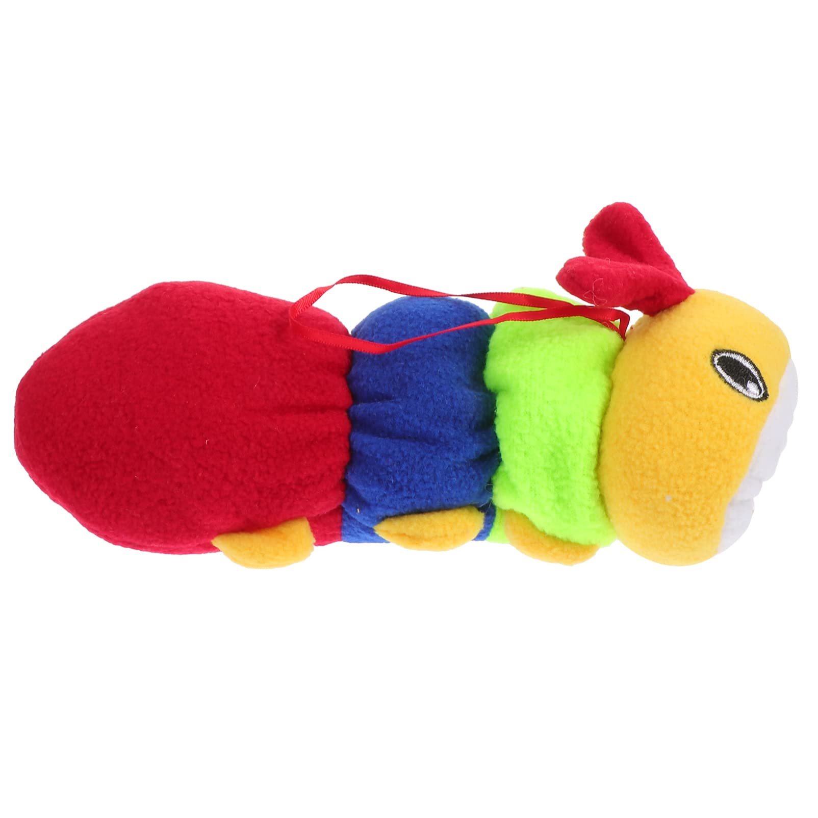 DOITOOL Plush Baby Bottle Cover Cartoon Caterpillar Milk Bottle Sleeve Covers Insulation Feeding Bottle Covers Bottle Keep Warm 