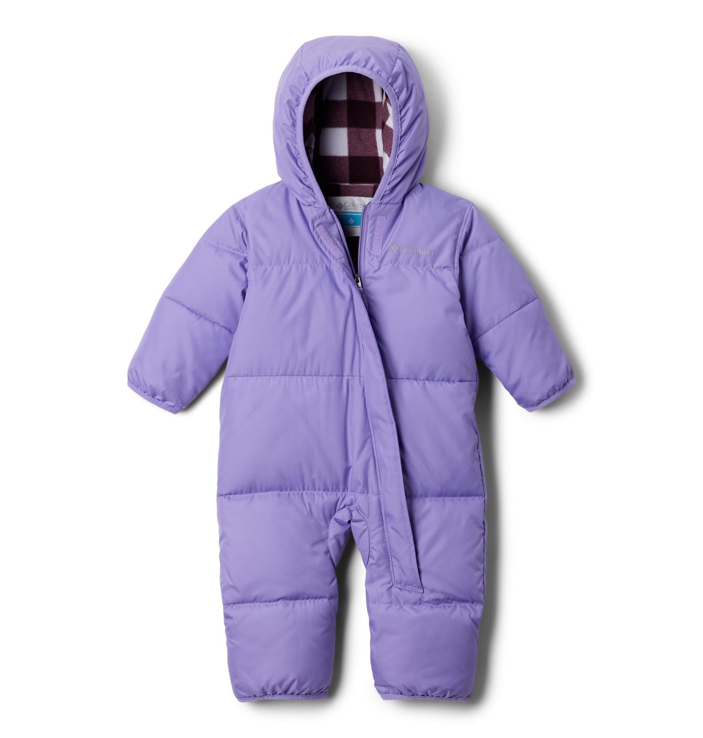 Columbia Baby Snuggly Bunny II Bunting, Paisley Purple/Snowdrift Check, 3/6