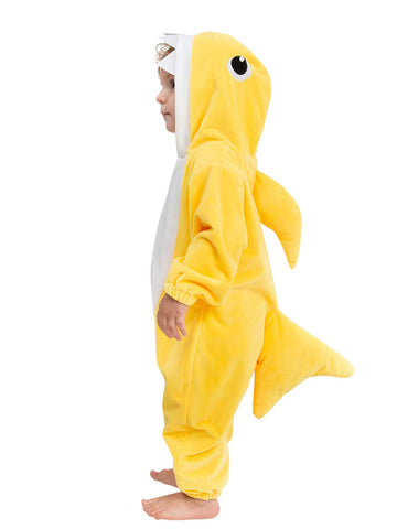 Hsctek Baby Shark Costume, Baby Shark Cosutme Boys Girls, Baby Halloween Costume Toddler Yellow 2-3T