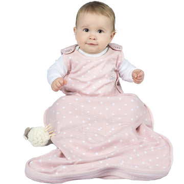Woolino 4 Season Baby Sleep Sack - Ultimate Baby Sleeping Bag - Merino Wool And Organic Cotton Two-Way Zipper Adjustable Univers