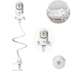 Derebir Baby Camera Mount Flexible Baby Monitor Holder Shelf Compatible With Infant Optics Dxr-8 And Dxr-8 Pro Baby Monitor,Baby
