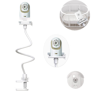 Derebir Baby Camera Mount Flexible Baby Monitor Holder Shelf Compatible With Infant Optics Dxr-8 And Dxr-8 Pro Baby Monitor,Baby