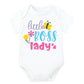 Lillypupp Pure Cotton Unicorn Dress Romper Bodysuit For Baby Girls. New Born Baby Clothes For Girl With Funny Quote Little Boss 