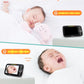 Ifamily Split Screen Baby Monitor, Large Display Video Baby Monitor With 2 Cameras And Audio, Long Range, Remote Pan Tilt, Night