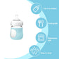 3 Pack Silicone Sleeve For Philips Avent Glass Bottle, Anti Breakage Baby Bottle Holder With Brush For Avent Glass Bottles 4 Oz,