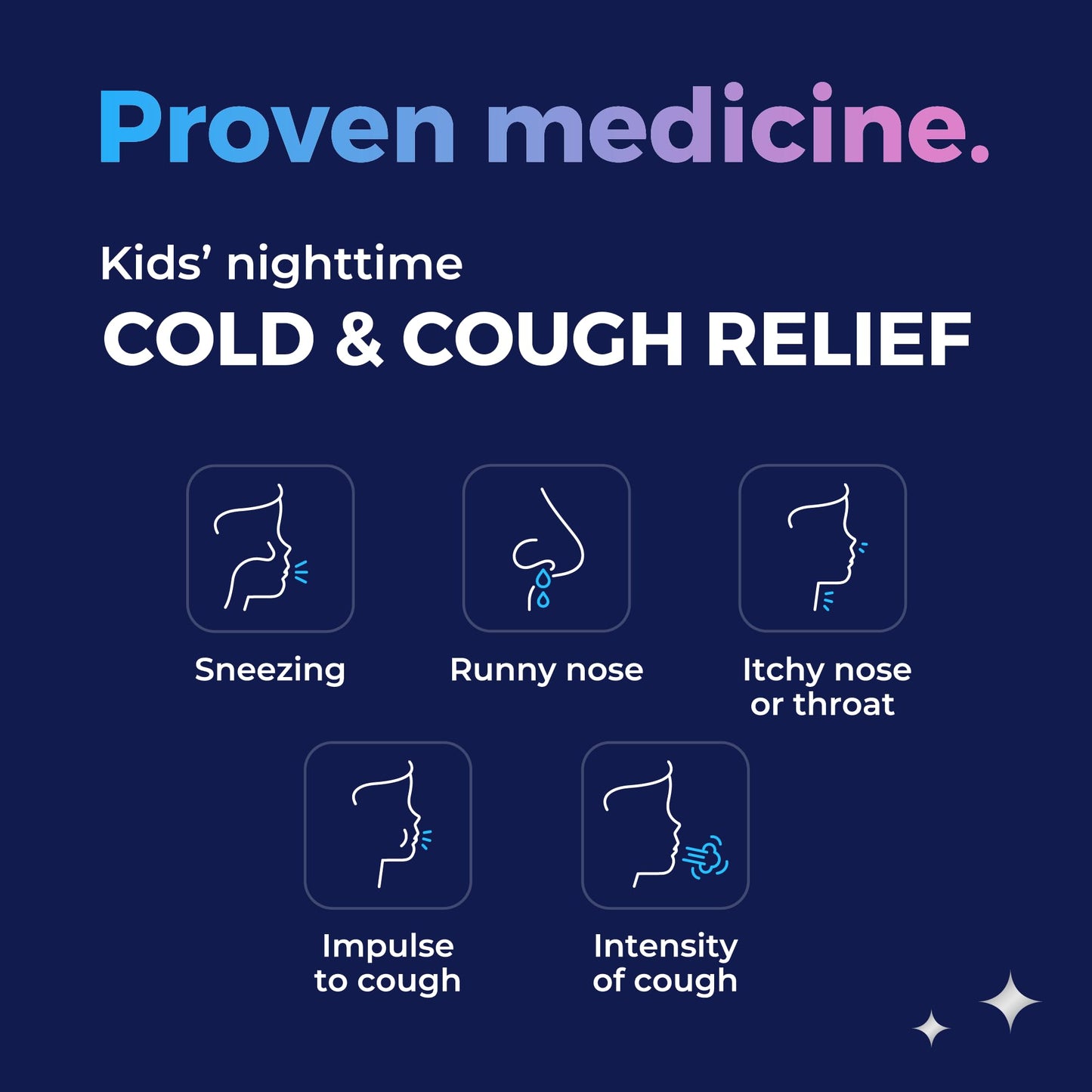 Kindermed Kids' Nighttime Cold & Cough Medicine, For Ages 6 Years+, No Dyes, No Artificial Flavors, No Artificial Sweeteners, Ve