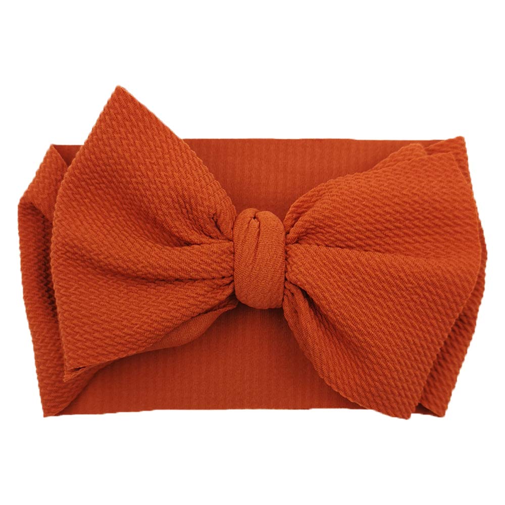 Gezisan Baby Headbands Nylon Bow Baby Turban Knotted Headwrap Hair Accessories For Baby Girls Newborn Infant Toddlers Kids