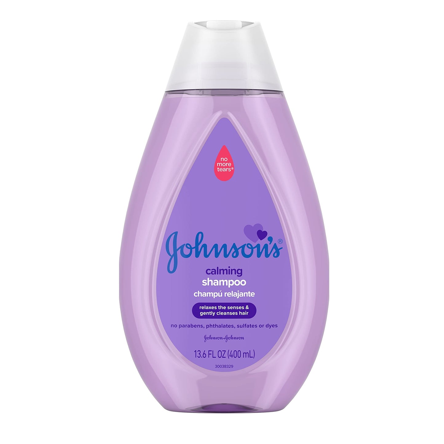 Johnson S Calming Baby Shampoo With Soothing Naturalcalm Scent, Hypoallergenic & Tear-Free Baby Hair Shampoo, Free Of Parabens,