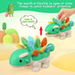 Montessori Learning Educational Toys for Baby 1 2 3 4 Year Old: Fine Motor Dinosaur Toys for Kids 2-4|Toddler Developmental Toys