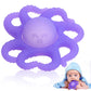 Baby Teething Toys 3-6 Months, Octopus Baby Teethers 6-12 Months, Silicone Teether Toy for Infants Relief 0-12 Months, BPA-Free 