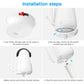 Tiuihu Baby Monitor Flexible Mount For Hipp Baby Monitor,Twist Versatile Mounting Kit For Vava/Hipp Baby Monitor