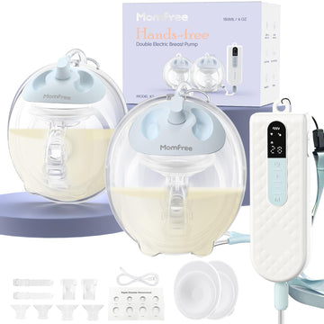 K3 Breast Pump Hands-Free Mini Pump Motor With Belt Clip, Ultra-Lightweight & Leak-Proof Electric Portable Wearable Breastfeedin