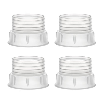 Maymom Shield Converter Aka Pump Connector Bushing, Compatible with Zomee/BabyBuddha/NCVI Pump Connector; 4pc