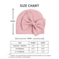 Newborn Baby Girl Hat Cotton Baby Bow Beanie Preemie Hats Spring Infant Hats For Girls 0-12 Months (White+Skin Pink+Black, 6-12
